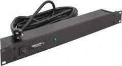Wiremold - 6 Outlets, 120 Volts, 15 Amps, 15' Cord, Power Outlet Strip - 1 Circuits, Rack Mount, 5-15P NEMA Configuration, 19" Strip, cULus, UL Listed File 1449 - Exact Tooling
