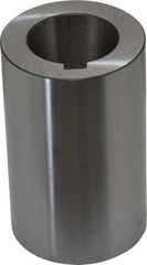 Interstate - 1 Inch Hole Diameter, 1-5/8 Inch Outside Diameter, 2-5/8 Inch Long, Alloy Steel Machine Tool Arbor Bushing - 0.0004 Inch Runout, Use with Milling Machine Arbors - Exact Tooling