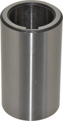 Interstate - 1-1/2 Inch Hole Diameter, 2-1/8 Inch Outside Diameter, 3-3/4 Inch Long, Alloy Steel Machine Tool Arbor Bushing - 0.0004 Inch Runout, Use with Milling Machine Arbors - Exact Tooling