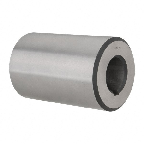 Interstate - 1-1/4 Inch Hole Diameter, 2-3/4 Inch Outside Diameter, 4-1/4 Inch Long, Alloy Steel Machine Tool Arbor Bushing - 0.0004 Inch Runout, Use with Milling Machine Arbors - Exact Tooling