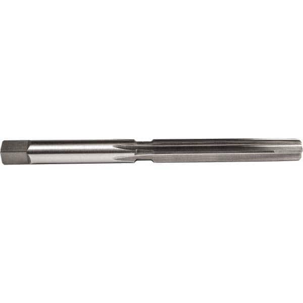 Union Butterfield - 9/16" Diam, Straight Shank, 3-1/4" Flute, Hand Reamer - Exact Tooling