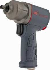 Ingersoll-Rand - 3/8" Drive, 15,000 RPM, 300 Ft/Lb Torque Impact Wrench - Pistol Grip Handle, 1,500 IPM, 17 CFM, 1/4" NPT Inlet - Exact Tooling