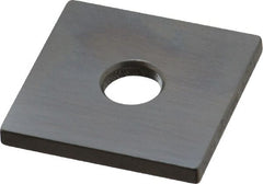 Mitutoyo - 0.1009" Square Steel Gage Block - Accuracy Grade 0, Includes Certificate of Inspection - Exact Tooling