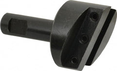 Interstate - 1-1/2" Head, 1/2" Shank Diam, 1 Bit Per Cutter, 5/16" Tool Bit, Fly Cutter - Straight Shank - Exact Tooling