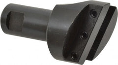 Interstate - 1-1/2" Head, 3/4" Shank Diam, 1 Bit Per Cutter, 5/16" Tool Bit, Fly Cutter - Straight Shank - Exact Tooling