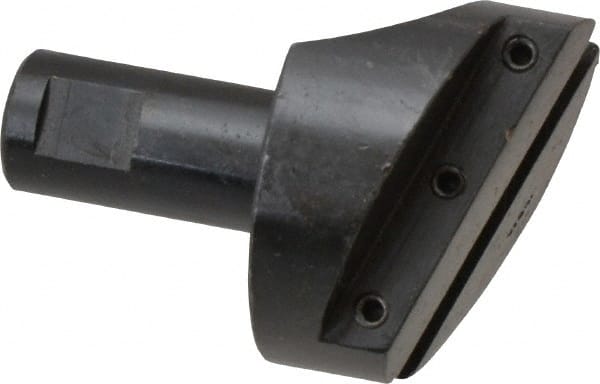 Interstate - 2" Head, 3/4" Shank Diam, 1 Bit Per Cutter, 5/16" Tool Bit, Fly Cutter - Straight Shank - Exact Tooling