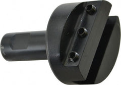 Made in USA - 2" Head, 3/4" Shank Diam, 1 Bit Per Cutter, 3/8" Tool Bit, Fly Cutter - Straight Shank - Exact Tooling