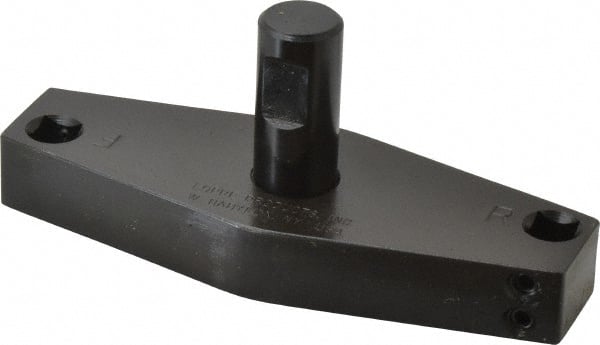 Flexbar - 5" Head, 3/4" Shank Diam, 2 Bits Per Cutter, 3/8" Tool Bit, Fly Cutter - Straight Shank, Bits Included - Exact Tooling