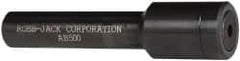 RobbJack - Slitting/Slotting Saw Arbor - Straight Shank, 1/2" Shank Diam, 2-7/8" OAL, For 1/2" Cutter Hole Diam - Exact Tooling