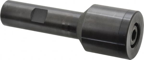 RobbJack - Slitting/Slotting Saw Arbor - Straight Shank, 1/4" Shank Diam, 5" OAL, For 1-1/4" Cutter Hole Diam - Exact Tooling