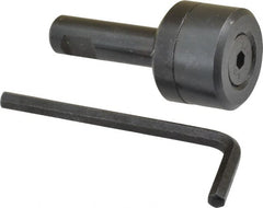 Interstate - Slitting/Slotting Saw Arbor - Straight Shank, 1/2" Shank Diam, 2-3/8" OAL, For 1/2, 5/8, 3/4, 7/8, 1" Cutter Hole Diam - Exact Tooling