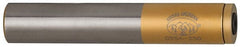 Made in USA - Slitting/Slotting Saw Arbor - Straight Shank, 1/2" Shank Diam, 2.2" OAL, For 1/4" Cutter Hole Diam - Exact Tooling