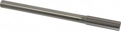 Made in USA - 47/64" High Speed Steel 8 Flute Chucking Reamer - Exact Tooling