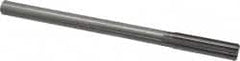 Made in USA - 0.6255" High Speed Steel 8 Flute Chucking Reamer - Straight Flute, 0.5615" Straight Shank, 2-1/4" Flute Length, 9" OAL - Exact Tooling