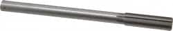 Made in USA - 3/4" High Speed Steel 8 Flute Chucking Reamer - Straight Flute, 5/8" Straight Shank, 2-1/2" Flute Length, 9-1/2" OAL - Exact Tooling