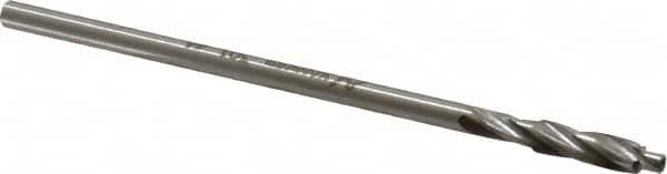 Made in USA - #4 Wire Socket Head Cap Screw Compatible, High Speed Steel, Solid Pilot Counterbore - Exact Tooling