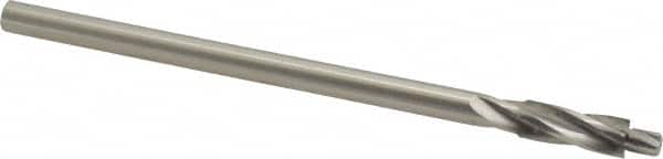 Made in USA - #8 Wire Socket Head Cap Screw Compatible, High Speed Steel, Solid Pilot Counterbore - Exact Tooling