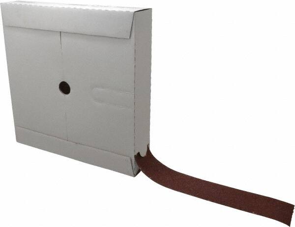 Tru-Maxx - 2" x 50 Yd 40 Grit Aluminum Oxide Cloth Roll - Coarse Grade, J Weighted Backing - Exact Tooling