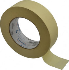 Intertape - 36mm Wide x 60 Yd Long Tan Paper Masking Tape - Series PG5, 6.3 mil Thick, 25 In/Lb Tensile Strength - Exact Tooling