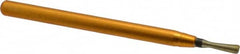Shaviv - Hand Deburring Round Tool - High Speed Steel Blade - Exact Tooling
