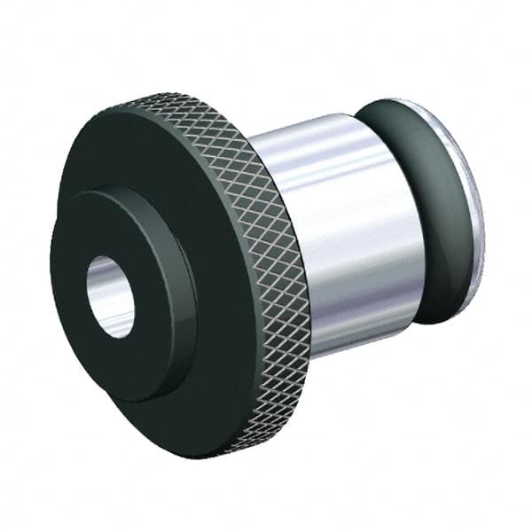 Kennametal - 25mm Tap Shank Diam, 20mm Tap Square Size, M33 Tap, #3 Tapping Adapter - 0.5512" Projection, 44mm Tap Depth, 70mm OAL, 48mm Shank OD, Through Coolant, Series RC3 - Exact Tooling