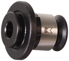 Kennametal - 7/16" Tap Shank Diam, 0.328" Tap Square Size, #1 Tapping Adapter - 0.28" Projection, 1.05" Tap Depth, 1.1" OAL, 3/4" Shank OD, Through Coolant, Series RC1 - Exact Tooling