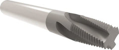 Allied Machine and Engineering - 1/16-27, 1/8-27 NPT, 0.2343" Cutting Diam, 3 Flute, Solid Carbide Helical Flute Thread Mill - Internal/External Thread, 11.3mm LOC, 58mm OAL, 6mm Shank Diam - Exact Tooling