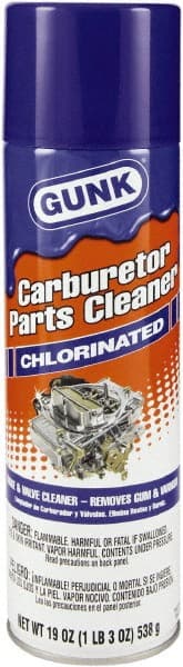 Gunk - Chlorinated Carburetor & Parts Cleaner - 22 oz Aerosol Can - Exact Tooling