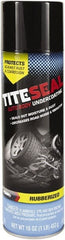 Gunk - 20 oz, Black, Rubberized Undercoating - Comes in Aerosol Can - Exact Tooling