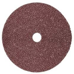 3M - 4-1/2" Diam 7/8" Hole 36+ Grit Fiber Disc - Very Coarse Grade, Ceramic, 13,300 Max RPM, Series 982C - Exact Tooling