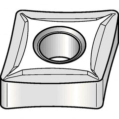 Kennametal - CNMP432 K Grade KCP25B Carbide Turning Insert - TiOCN Finish, 80° Diamond, 1/2" Inscr Circle, 3/16" Thick, 1/32" Corner Radius - Exact Tooling