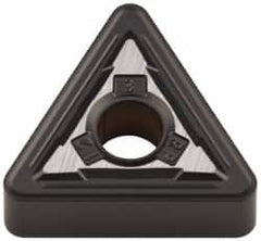 Kennametal - TNMG333 RP Grade KCK20 Carbide Turning Insert - TiCN/Al2O3 Finish, 60° Triangle, 3/8" Inscr Circle, 3/16" Thick, 3/64" Corner Radius - Exact Tooling