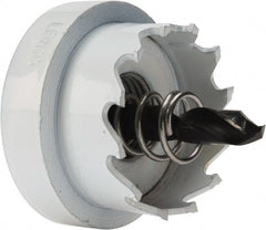 Lenox - 1-3/8" Diam, 1/2" Cutting Depth, Hole Saw - Carbide-Tipped Saw, Toothed Edge - Exact Tooling