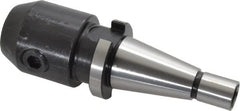 Interstate - NMTB30 Taper Shank 3/4" Hole End Mill Holder/Adapter - 1-3/4" Nose Diam, 70mm Projection, 1/2-13 Drawbar - Exact Tooling