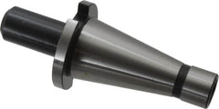 Interstate - NMTB40 Taper Shank 3/8" Hole End Mill Holder/Adapter - 1" Nose Diam, 2" Projection, 5/8-11 Drawbar - Exact Tooling