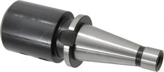 Interstate - NMTB40 Taper Shank 1-1/4" Hole End Mill Holder/Adapter - 2-1/2" Nose Diam, 3-3/4" Projection, 5/8-11 Drawbar - Exact Tooling
