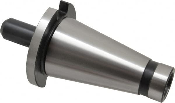 Interstate - NMTB50 Taper Shank 3/8" Hole End Mill Holder/Adapter - 1" Nose Diam, 2-3/4" Projection, 1-8 Drawbar - Exact Tooling