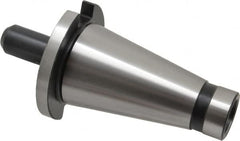 Interstate - NMTB50 Taper Shank 3/8" Hole End Mill Holder/Adapter - 1" Nose Diam, 2-3/4" Projection, 1-8 Drawbar - Exact Tooling