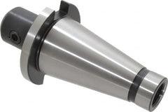 Interstate - NMTB50 Taper Shank 3/4" Hole End Mill Holder/Adapter - 1-3/4" Nose Diam, 2-3/4" Projection, 1-8 Drawbar - Exact Tooling