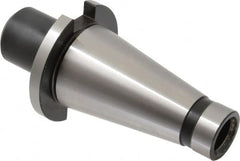 Interstate - NMTB50 Taper Shank 7/8" Hole End Mill Holder/Adapter - 1-7/8" Nose Diam, 2-3/4" Projection, 1-8 Drawbar - Exact Tooling
