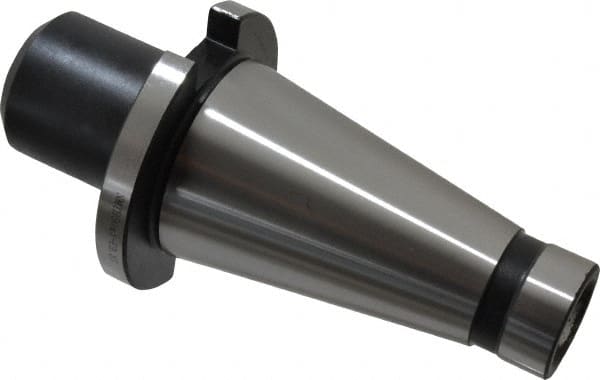 Interstate - NMTB50 Taper Shank 1" Hole End Mill Holder/Adapter - 50mm Nose Diam, 2-3/4" Projection, 1-8 Drawbar - Exact Tooling