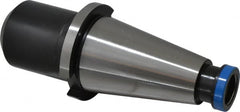 Interstate - NMTB50 Taper Shank 1-1/4" Hole End Mill Holder/Adapter - 2-1/2" Nose Diam, 3-1/2" Projection, 1-8 Drawbar - Exact Tooling