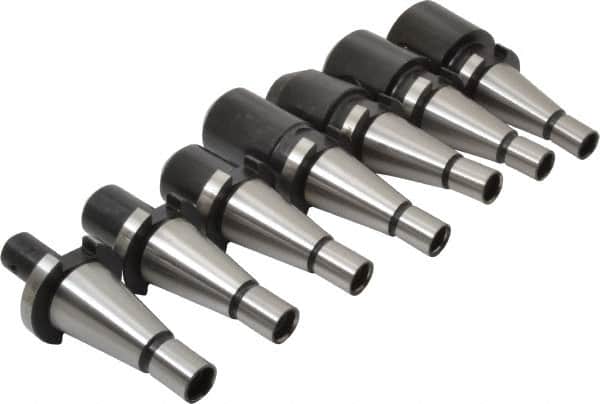 Value Collection - NMTB30 Taper, 3/16 to 1 Inch Hole Diameter End Mill Holder Set - 7 Holders - Exact Tooling