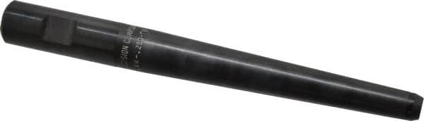 Made in USA - 3/4" Shank Diam Straight Shank with Weldon Flat 1/4" Hole End Mill Holder/Adapter - 5" Projection - Exact Tooling