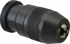Accupro - JT33, 1/32 to 1/2" Capacity, Tapered Mount Drill Chuck - Keyless, 47mm Sleeve Diam, 93mm Open Length - Exact Tooling