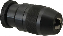 Accupro - JT6, 1/32 to 1/2" Capacity, Tapered Mount Drill Chuck - Keyless, 47mm Sleeve Diam, 93mm Open Length - Exact Tooling