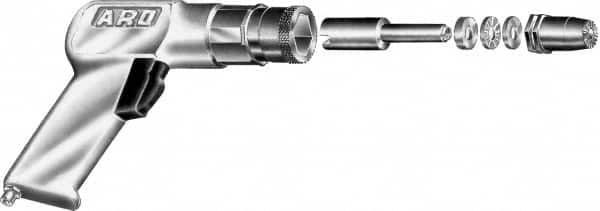 AVK - #10-24 to #10-32 Pneumatic Threaded Insert Tool - 1,500 Maximum RPM - Exact Tooling