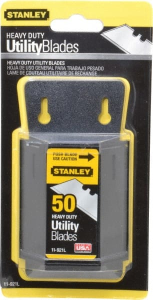 Stanley - Carbon Steel Blade Dispenser - Carbon Steel, for Use with Most Utlilty Blades - Exact Tooling