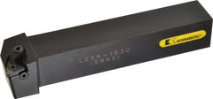 Kennametal - External Thread, Right Hand Cut, 25.4mm Shank Width x 25.4mm Shank Height Indexable Threading Toolholder - 152.4mm OAL, LT 16ER Insert Compatibility, LSS Toolholder, Series LT Threading - Exact Tooling