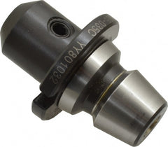 Royal Products - R8 Quick Change Taper Shank 3/8" Hole End Mill Holder/Adapter - 1-3/16" Nose Diam, 1-3/8" Projection - Exact Tooling